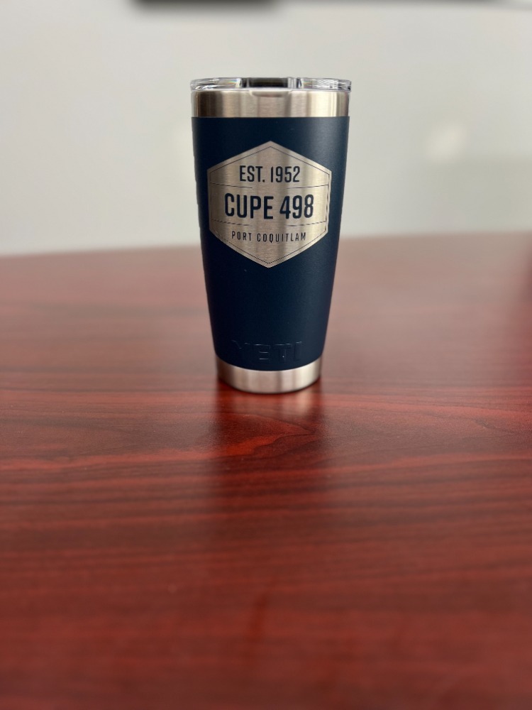 CUPE 498 20oz Coffee Mug - Navy